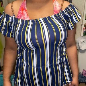 Chain Strapped shirt